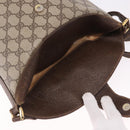 GUCCI GG Supreme Shoulder Bag PVC Leather Beige Gold Tone 904.02.081 Auth 191757-17