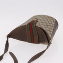GUCCI GG Supreme Shoulder Bag PVC Leather Beige Gold Tone 904.02.081 Auth 191757-7