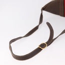 GUCCI GG Supreme Shoulder Bag PVC Leather Beige Gold Tone 904.02.081 Auth 191757-8