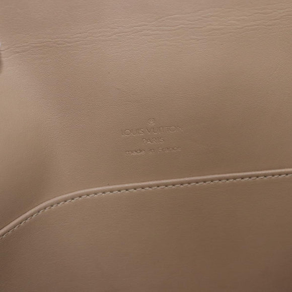 LOUIS VUITTON Monogram Vernis Thompson Street Bag Beige M91301 LV Auth 191759