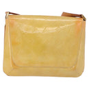 LOUIS VUITTON Monogram Vernis Thompson Street Bag Beige M91301 LV Auth 191759-2