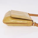 LOUIS VUITTON Monogram Vernis Thompson Street Bag Beige M91301 LV Auth 191759-3
