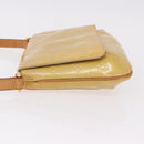 LOUIS VUITTON Monogram Vernis Thompson Street Bag Beige M91301 LV Auth 191759-4