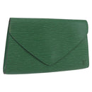 LOUIS VUITTON Epi Art Deco Clutch Bag Green M52634 LV Auth 191760A-1