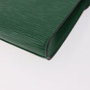 LOUIS VUITTON Epi Art Deco Clutch Bag Green M52634 LV Auth 191760A-16