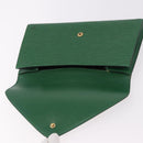 LOUIS VUITTON Epi Art Deco Clutch Bag Green M52634 LV Auth 191760A-8