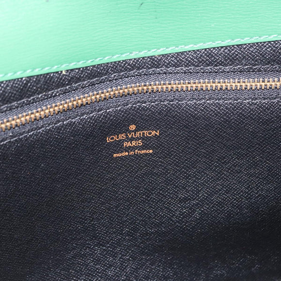 LOUIS VUITTON Epi Art Deco Clutch Bag Green M52634 LV Auth 191760A