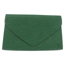 LOUIS VUITTON Epi Art Deco Clutch Bag Green M52634 LV Auth 191760A-13