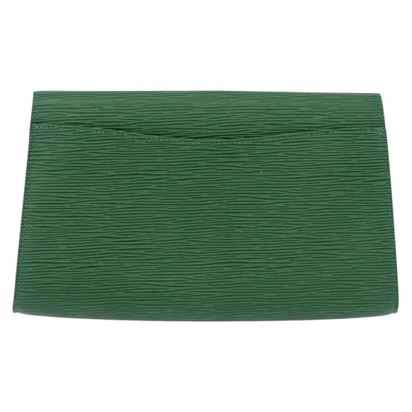 LOUIS VUITTON Epi Art Deco Clutch Bag Green M52634 LV Auth 191760A