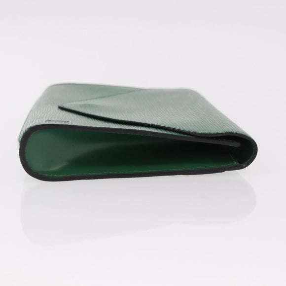 LOUIS VUITTON Epi Art Deco Clutch Bag Green M52634 LV Auth 191760A