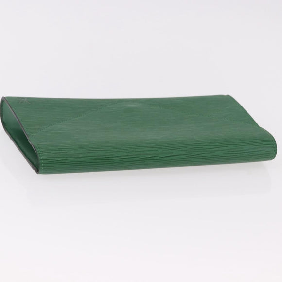 LOUIS VUITTON Epi Art Deco Clutch Bag Green M52634 LV Auth 191760A