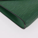 LOUIS VUITTON Epi Art Deco Clutch Bag Green M52634 LV Auth 191760A-7