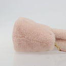 Miu Miu Hand Bag Fur 2way Pink Gold Tone Auth 191761SM-4