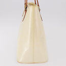 LOUIS VUITTON Monogram Vernis Houston Hand Bag Perle M91342 LV Auth 191765V-3