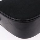 CELINE C Saluki Horse Carriage Shoulder Bag Black Gold Tone Auth 191767A-15