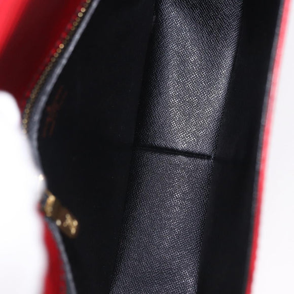 LOUIS VUITTON Epi Saint Cloud GM Shoulder Bag Red M52197 LV Auth 191772