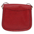 LOUIS VUITTON Epi Saint Cloud GM Shoulder Bag Red M52197 LV Auth 191772-2