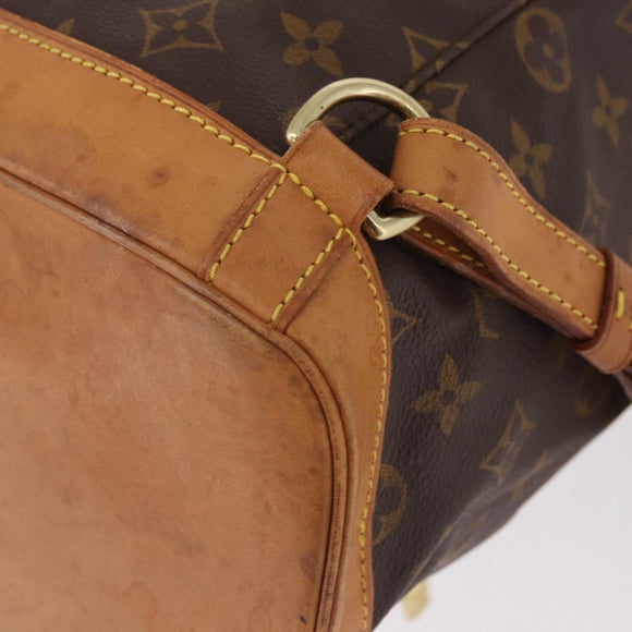 LOUIS VUITTON Monogram Montsouris GM Backpack M51135 LV Auth 191774A