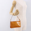 LOUIS VUITTON Monogram Vernis Lexington Accessory Pouch Rose LV Auth 191776-20