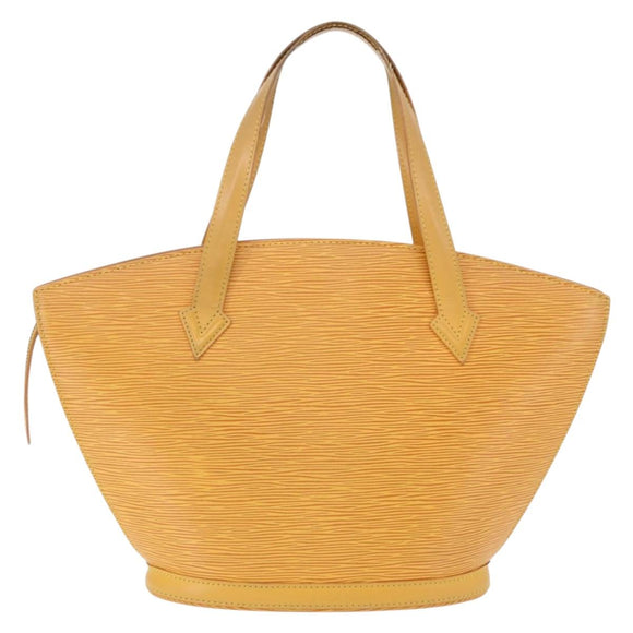 LOUIS VUITTON Epi Saint Jacques Hand Bag Yellow M52279 LV Auth 191777