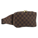 LOUIS VUITTON Damier Ebene Geronimos Shoulder Bag N51994 LV Auth 191780V-1