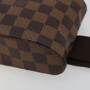 LOUIS VUITTON Damier Ebene Geronimos Shoulder Bag N51994 LV Auth 191780V-14