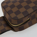 LOUIS VUITTON Damier Ebene Geronimos Shoulder Bag N51994 LV Auth 191780V-15