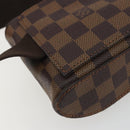 LOUIS VUITTON Damier Ebene Geronimos Shoulder Bag N51994 LV Auth 191780V-17
