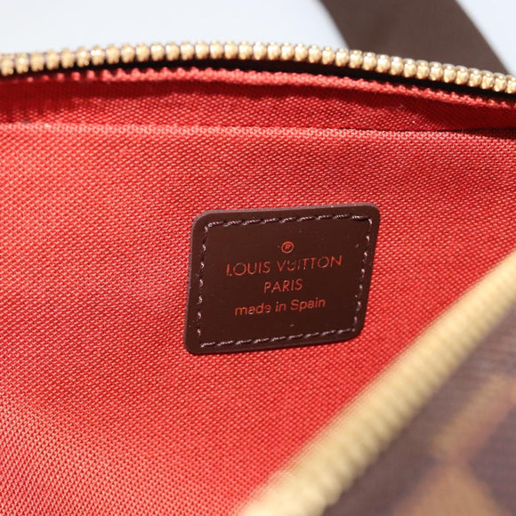 LOUIS VUITTON Damier Ebene Geronimos Shoulder Bag N51994 LV Auth 191780V