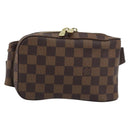 LOUIS VUITTON Damier Ebene Geronimos Shoulder Bag N51994 LV Auth 191780V-13