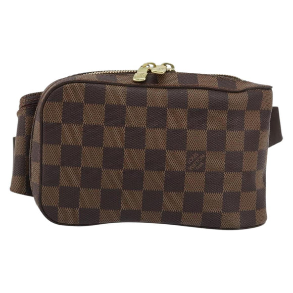 LOUIS VUITTON Damier Ebene Geronimos Shoulder Bag N51994 LV Auth 191780V