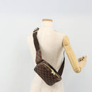 LOUIS VUITTON Damier Ebene Geronimos Shoulder Bag N51994 LV Auth 191780V-23