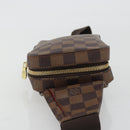 LOUIS VUITTON Damier Ebene Geronimos Shoulder Bag N51994 LV Auth 191780V-4