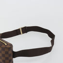 LOUIS VUITTON Damier Ebene Geronimos Shoulder Bag N51994 LV Auth 191780V-8