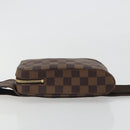 LOUIS VUITTON Damier Ebene Geronimos Shoulder Bag N51994 LV Auth 191780V-5
