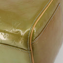 LOUIS VUITTON Monogram Vernis Mercer Boston Bag Baby Blue M91001 LV Auth 191782-16