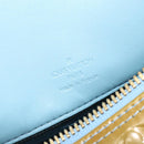 LOUIS VUITTON Monogram Vernis Mercer Boston Bag Baby Blue M91001 LV Auth 191782-20