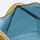 LOUIS VUITTON Monogram Vernis Mercer Boston Bag Baby Blue M91001 LV Auth 191782-21