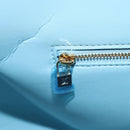 LOUIS VUITTON Monogram Vernis Mercer Boston Bag Baby Blue M91001 LV Auth 191782-23