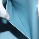 LOUIS VUITTON Monogram Vernis Mercer Boston Bag Baby Blue M91001 LV Auth 191782-25