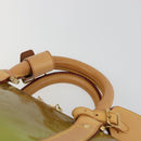 LOUIS VUITTON Monogram Vernis Mercer Boston Bag Baby Blue M91001 LV Auth 191782-8
