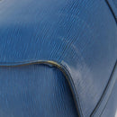 LOUIS VUITTON Epi Keepall 55 Boston Bag Blue M42955 LV Auth 191783A-13