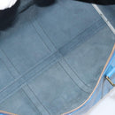 LOUIS VUITTON Epi Keepall 55 Boston Bag Blue M42955 LV Auth 191783A-16