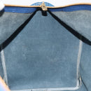 LOUIS VUITTON Epi Keepall 55 Boston Bag Blue M42955 LV Auth 191783A-18