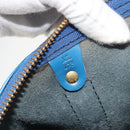 LOUIS VUITTON Epi Keepall 55 Boston Bag Blue M42955 LV Auth 191783A-19
