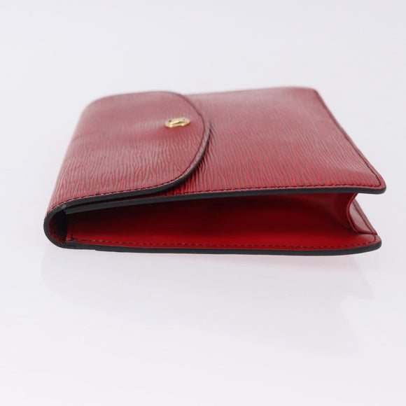 LOUIS VUITTON Epi Montaigne 27 Clutch Bag Red M52657 LV Auth 191784A