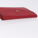 LOUIS VUITTON Epi Montaigne 27 Clutch Bag Red M52657 LV Auth 191784A-5