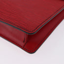 LOUIS VUITTON Epi Montaigne 27 Clutch Bag Red M52657 LV Auth 191784A-14