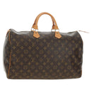 LOUIS VUITTON Monogram Speedy 40 Hand Bag M41522 LV Auth 191785V-1