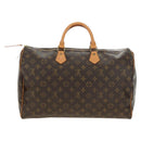 LOUIS VUITTON Monogram Speedy 40 Hand Bag M41522 LV Auth 191785V-2